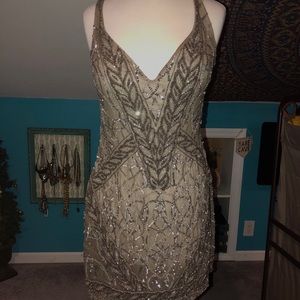 Silver Pewter Scala Dress